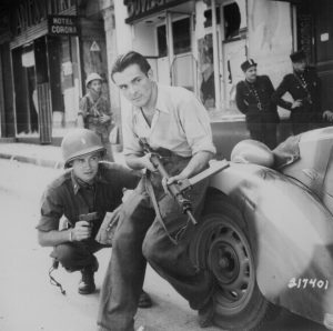 American Officer & French Partisan (ca. 1944)