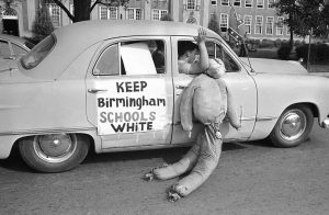 Desegregation, Birmingham Alabama West End High School, 1963.