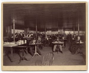 Geometry Students, Amherst College, c. 1885-7  [os]