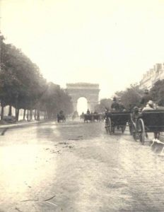 The world's first movie theater opened on the Champs Elysees in 1892.