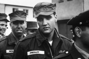 Elvis drafted into the U.S. Army ~1958 