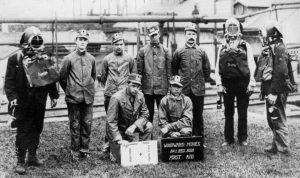 First Aid Team of the Woodward Coal Mines, Kingston, Pennsylvania, 1910.