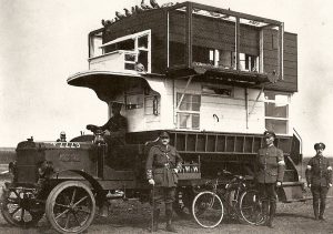 One huge wagon carrying Homing Pigeons. . 