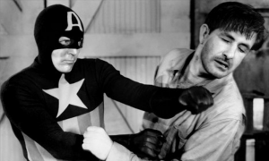 The first Marvel movie was Captain America in 1944.