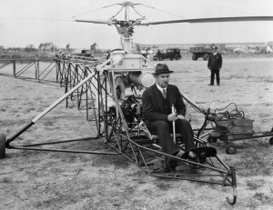 Igor Sikorsky flew the world's first successful helicopter in 1939.