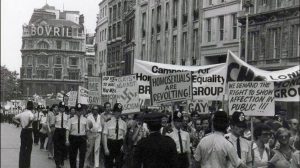 Gay Pride March in London (1972)