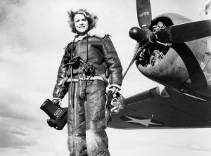 Margaret Bourke-White in WWII Gear