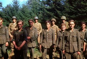 Captured German troops in western France after D-Day, June 1944 