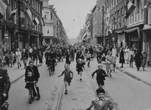 Amsterdam is liberated, May 1945 