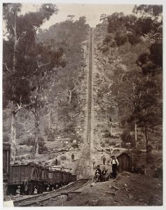 Joadja railway by August Tronier, ca.1885 