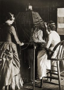 Women operators in Richmond, Virginia, 1884  