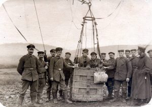 German Soldiers' Balloon Lift-Off (c. 1915)