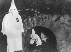 KKK met secretly underground.