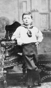 Young Winston Churchill struggled with learning at 7, 1881.