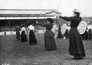 Women's Archery at the London Olympics, 1908.