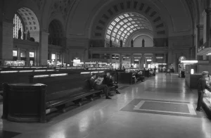 1963 Union Station: A melting pot of Civil Rights-era America.