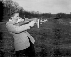 Woman tests World War 2 ammo, busting gender norms, 1942.