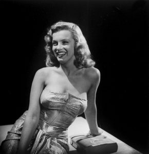 Marilyn Monroe poses for LIFE's photographer J.R. Eyerman, 1947. 