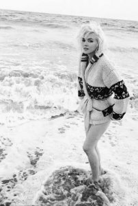 Final photoshoot of Monroe, capturing raw & fragile beauty, 1962.