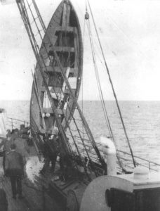 The lifeboat had 70 survivors.