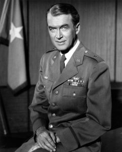 Jimmy Stewart rose to Brigadier General in 1960.