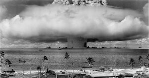 Atomic Bomb Testing at Bikini Atoll, 1946 