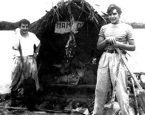 Alberto Granado and Guevara aboard their 