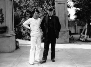 Churchill & Chaplin met in Hollywood in 1929.