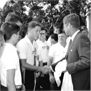 JFK Meets William Jefferson Clinton (1963)