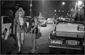 1988, New York City, prostitutes walk the street looking for Johns. 