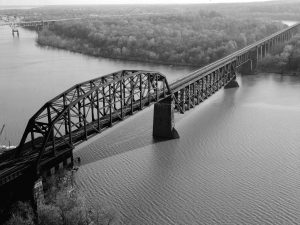 CSX railway bridge over the Susquehanna River, 1978 