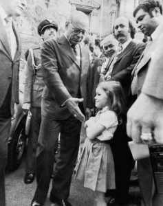 Girl ends military dictatorship in Brazil. 1979.