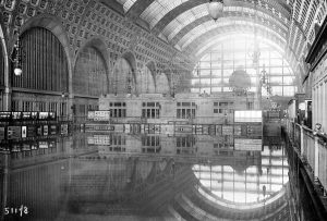 It was one of the world's most technological train station at the time.