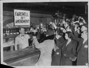 End of Prohibition era celebrated in St. Louis in 1933.
