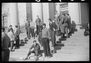 Students at University of North Carolina at Chapel Hill, 1939 