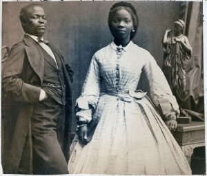 West African princess, Sarah Bonetta, Queen Victoria's goddaughter, 1860s.