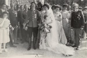 Prince Charles of Austria wed Princess Zita of Bourbon-Parma in 1911.