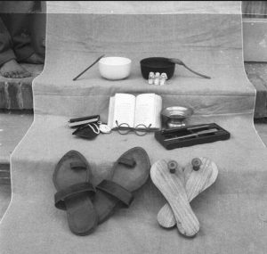 Mahatma Gandhi's possessions at the time of death, 1948.