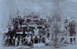 Irish Mining Gang made its mark, United Kingdom, 1898.
