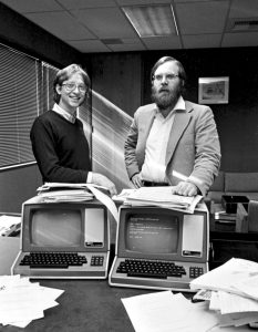 Bill Gates and Paul Allen relocated Microsoft to Bellevue in 1979. 