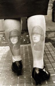 Parisians wore silk stockings in 1926.