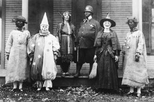 Halloween costumes weren't designed for fun back in 1900s.