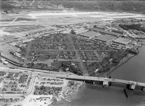 WWII B-17 bombers made in secret Boeing Plant 2 in 1940s suburb.