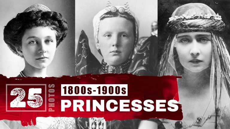 The Age of Elegance: Princesses in 1800s & 1900s